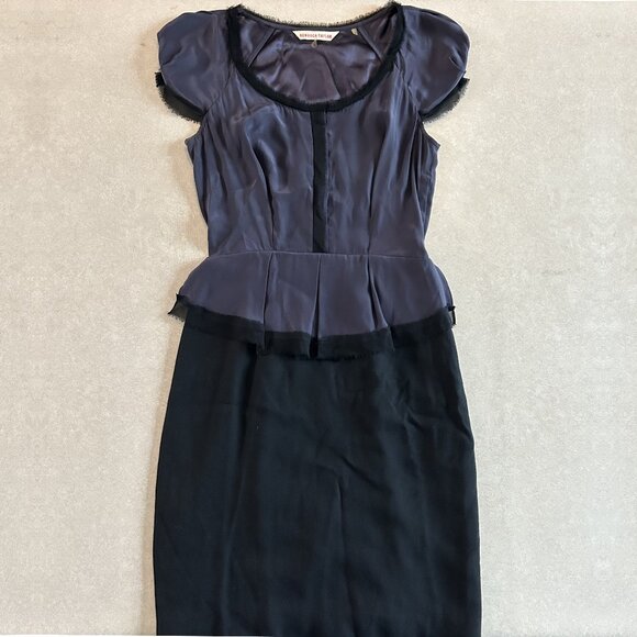 Rebecca Taylor Navy Black Dress ASO Rosalie Hale - Picture 4 of 9